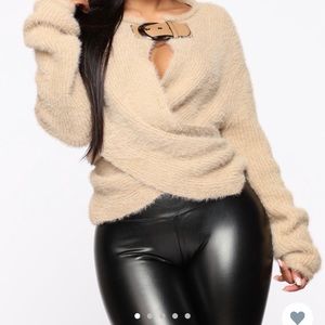 Fuzzy Fashion Nova Sweater Never Worn